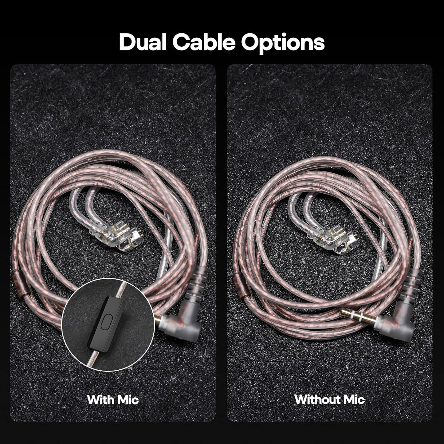 KZ ZSN Pro Dual Driver 1BA+1DD Hybrid Metal Hifi In-Ear Monitor | with Zin Alloy Panel, Balanced Pop Tuning, Detachable Recessed 2Pin Cable for Gamers Audiophiles, without Mic, Black