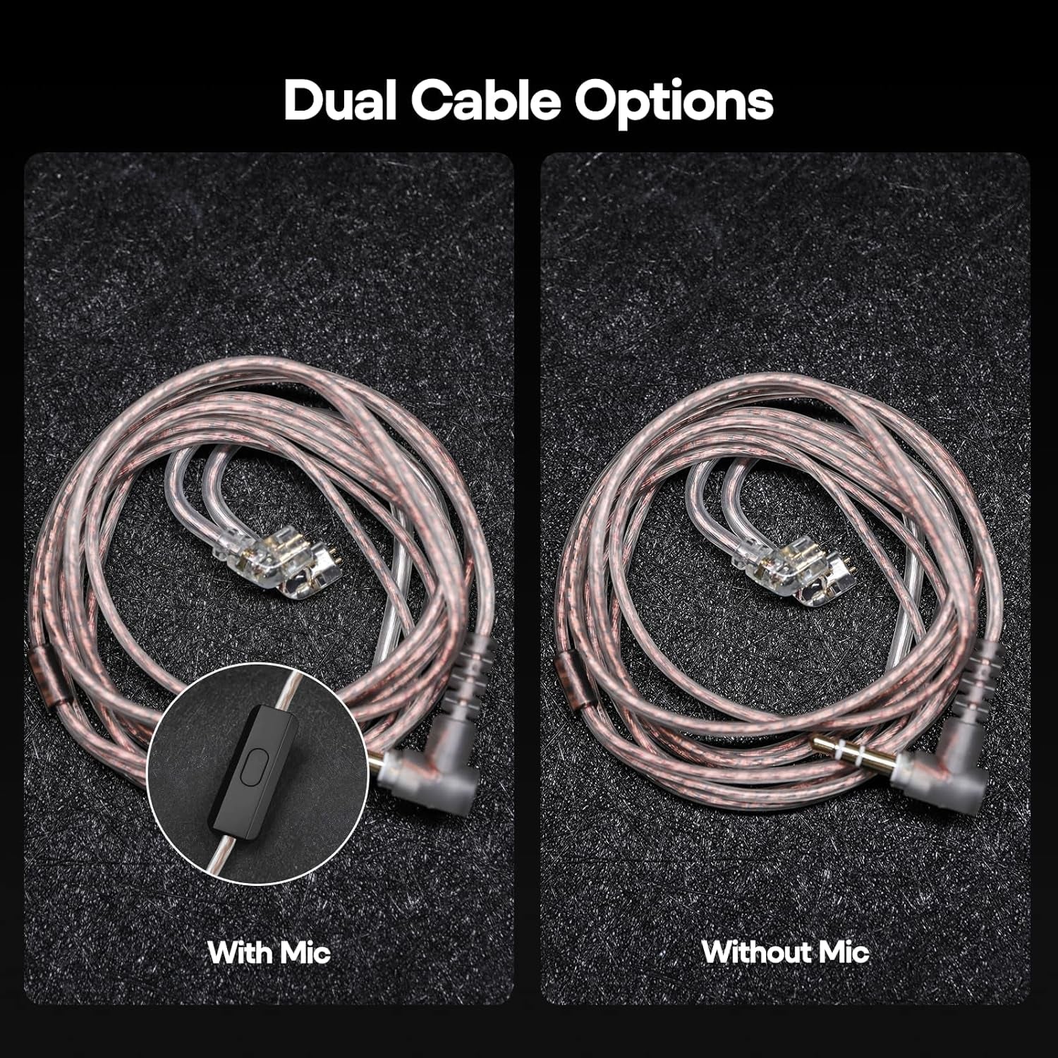 KZ ZSN Pro Dual Driver 1BA+1DD Hybrid Metal Hifi In-Ear Monitor | with Zin Alloy Panel, Balanced Pop Tuning, Detachable Recessed 2Pin Cable for Gamers Audiophiles, without Mic, Black