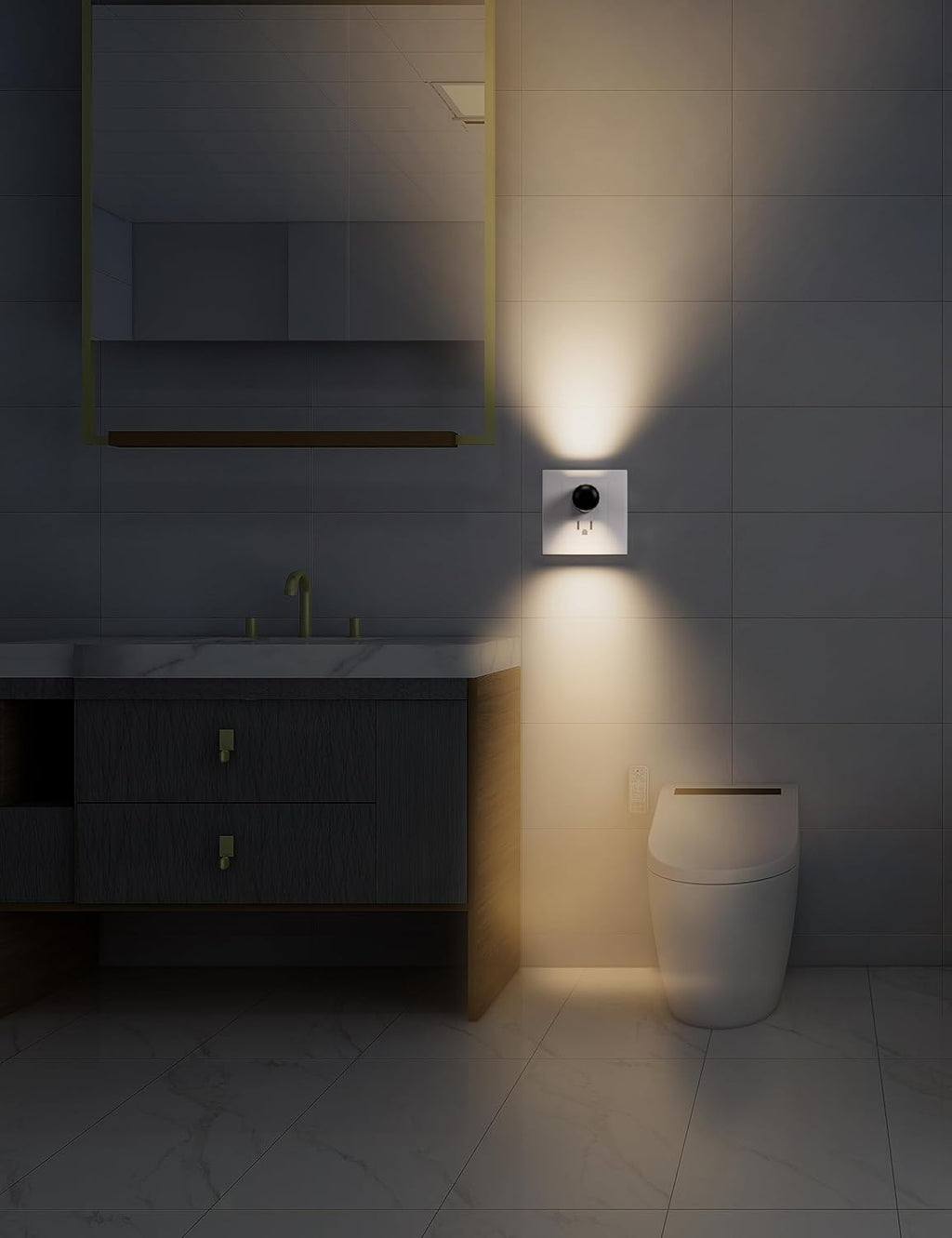 6 Pack LED Night Lights,Plug into Wall Night Light 3000K Soft White