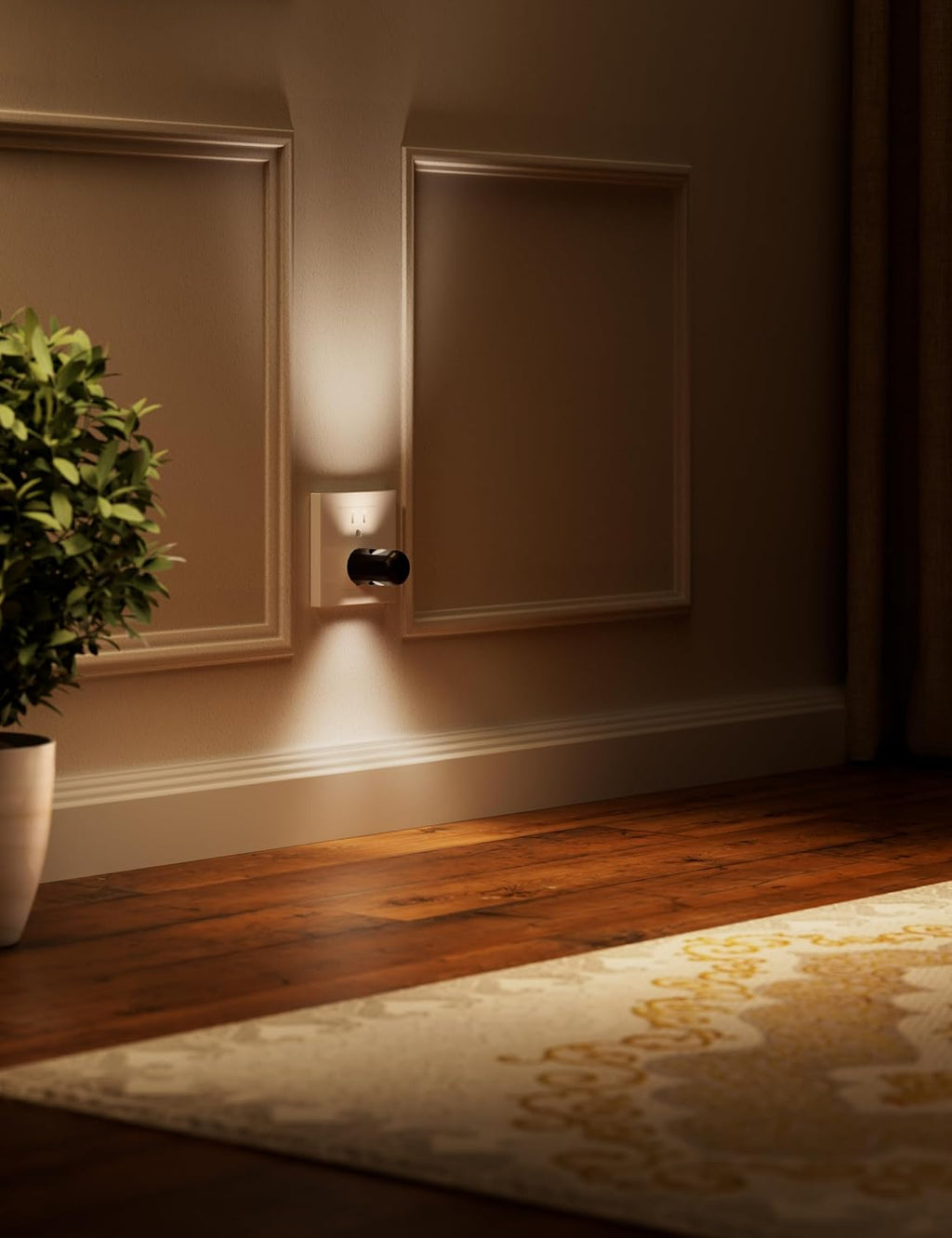 6 Pack LED Night Lights,Plug into Wall Night Light 3000K Soft White